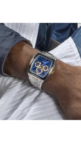 GUESS Men's 43mm Silver Bracelet Watch