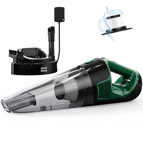 Cordless Handheld Vacuum Cleaner, Strong Suction Rechargeable