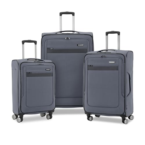 3 Piece Samsonite Ascella Softside Spinner Luggage Set