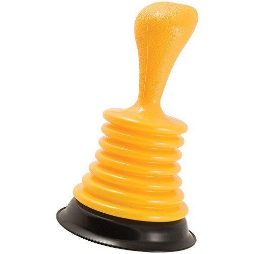 11-Inch Mini Drain Plunger for Sink and Bathroom