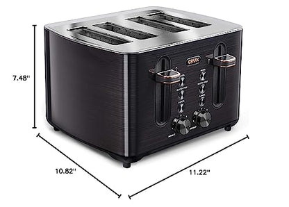 Crux 4-Slice Toaster with Extra Wide Slots