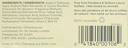 4 Pack Yardley Oatmeal Almond Bar Soap