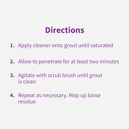 Rejuvenate Grout Deep Cleaner Cleaning Formula Instantly Removes Years of Dirt Build-Up to Restore Grout to the Original Color (32 fl oz)