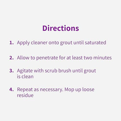 Rejuvenate Grout Deep Cleaner Cleaning Formula Instantly Removes Years of Dirt Build-Up to Restore Grout to the Original Color (32 fl oz)
