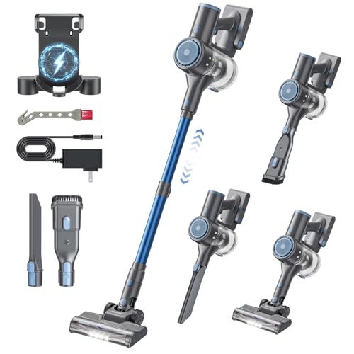 Cordless Rechargeable Stick Vacuum Cleaner with Detachable Battery