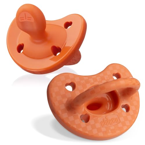 2 Pack Chicco Silicone Orthodontic Baby Pacifiers