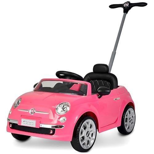 Fiat 500 Toddler Push Ride On Car