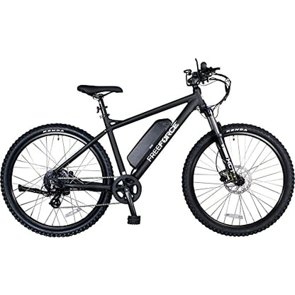 FREEFORCE Fairmount 20-in Electric Commuter Bike | Hybrid e-Bike for Adults, Thumb Throttle and Pedal Assist | for Urban City Commuting to Work or School | Matte Black