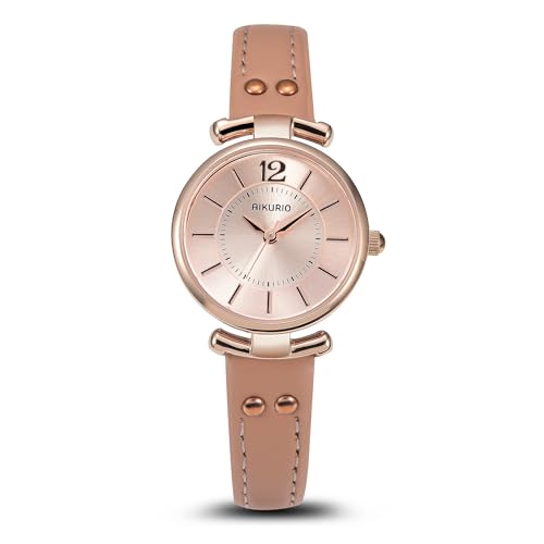 Women's Leather Strap Analog Wristwatch for Women