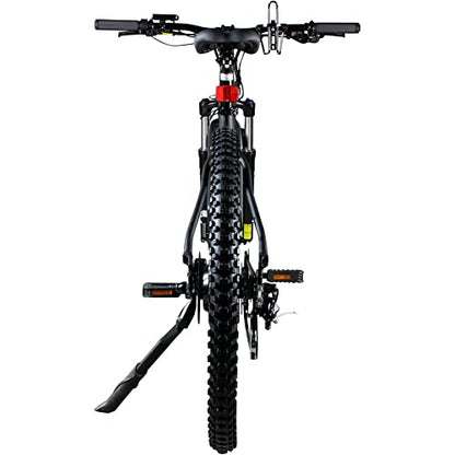 FREEFORCE Fairmount 20-in Electric Commuter Bike | Hybrid e-Bike for Adults, Thumb Throttle and Pedal Assist | for Urban City Commuting to Work or School | Matte Black