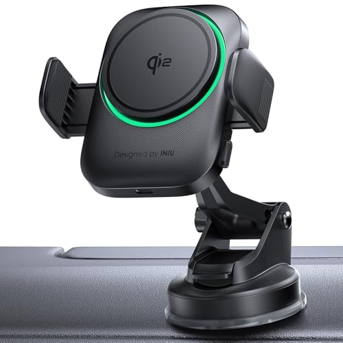MagSafe Wireless Car Charger Mount for iPhone Samsung