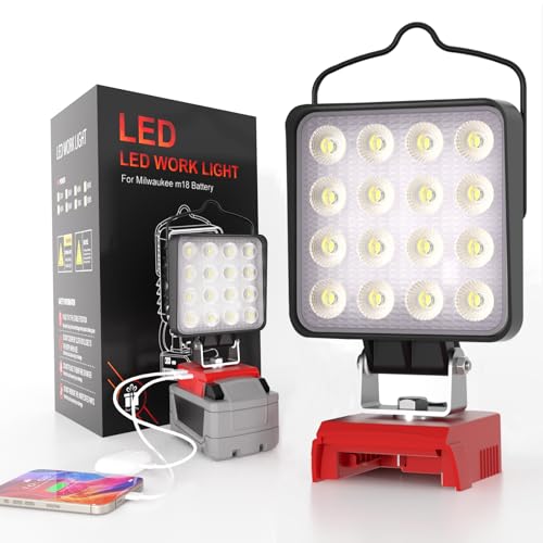 76W 10000LM Cordless LED Work Light for M18