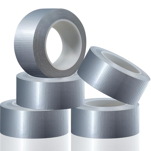 5 Pack Heavy Duty Waterproof Duct Tape