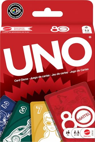 Mattel Games UNO 80th Anniversary Card Game