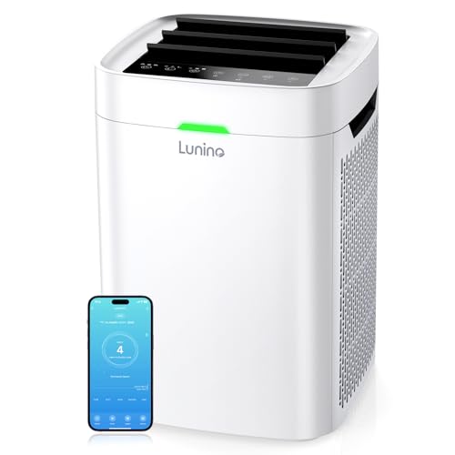 HEPA Air Purifier With WiFi, PM2.5 Monitor for Large Room Up To 2,600ft