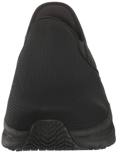 Skechers Men's Hands Free Slip-Ins D'Lux Walker SR Joden Health Care Professional Shoe, Black, 9.5