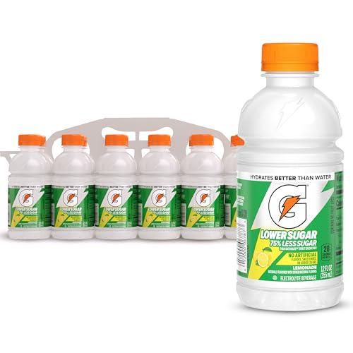 12 Pack Gatorade Lower Sugar Sports Drink Bottles