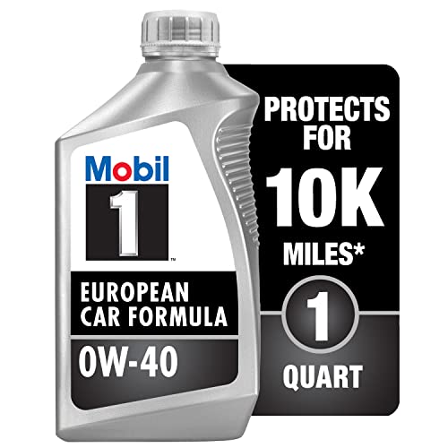 Mobil 1 FS European Car Formula Full Synthetic Motor Oil 0W40, 1 Quar