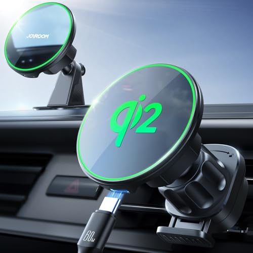 Qi2 15W MagSafe Wireless Car Charger Mount
