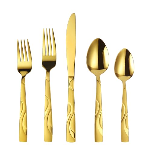 30-Piece Stainless Steel Silverware Set, Service for 6