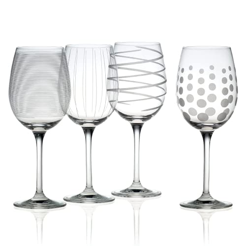 4 Pack Mikasa Cheers Wine Glasses, 16 Ounce