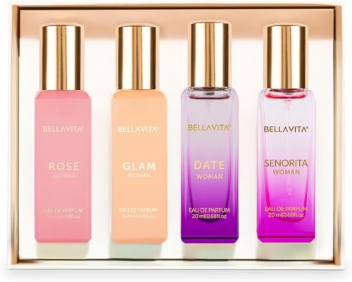 Luxury Perfume Gift Set for Women - 4x20ml