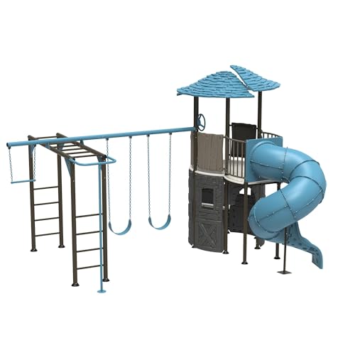 Lifetime Adventure Castle Playground Set with Monkey Bars