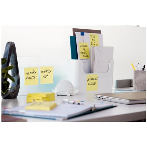 Post-it Super Sticky Recycled Notes, 3" x 3"