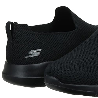 Skechers Men's Go Walk Max-Athletic Air Mesh Slip on Walkking Shoe Sneaker,Black/Black/Black,8.5 M US
