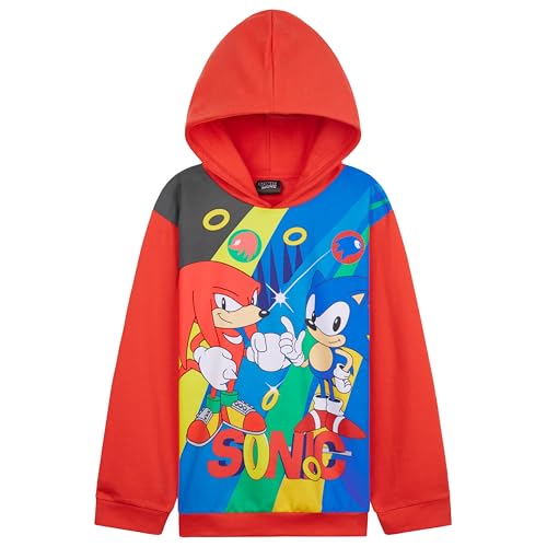 Sonic the Hedgehog Boys Fleece Hoodie Pullover