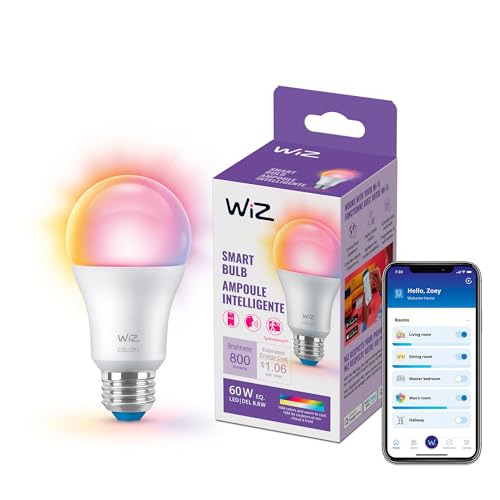 WiZ Connected Smart A19 60W LED Light Bulb