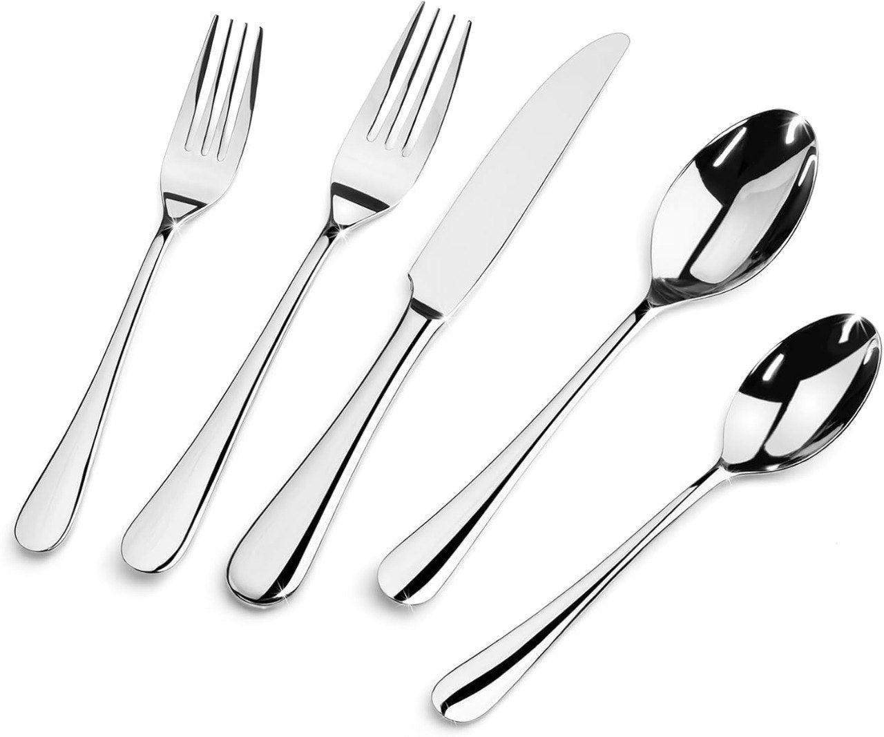 30-Piece Flatware Cutlery Set Service