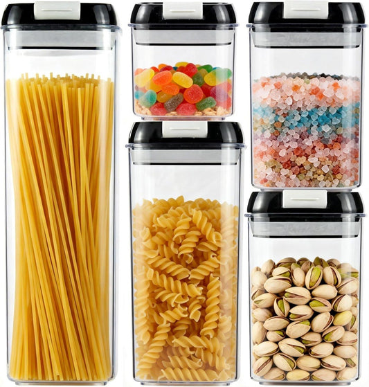 5 Piece Airtight Food Storage Containers Set