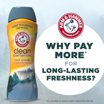 Arm & Hammer In-Wash Scent Booster, Cool Woods