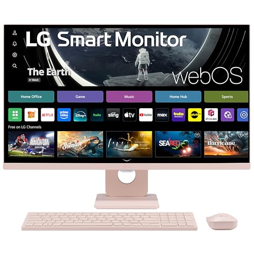 LG 27" FHD Smart Monitor with Streaming TV, webOS