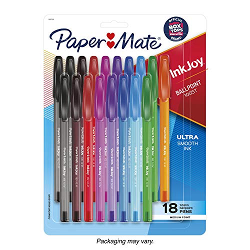 18 Pack Paper Mate InkJoy Ballpoint Pens Medium Point