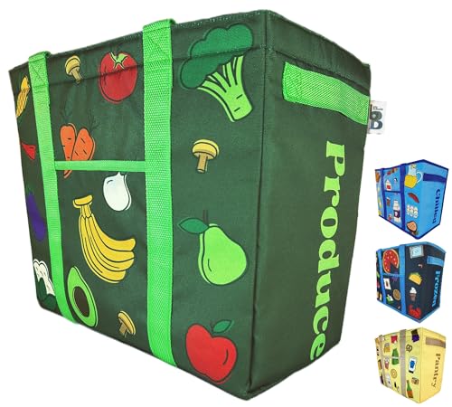 Insulated Leakproof Reusable Grocery Cooler Bag
