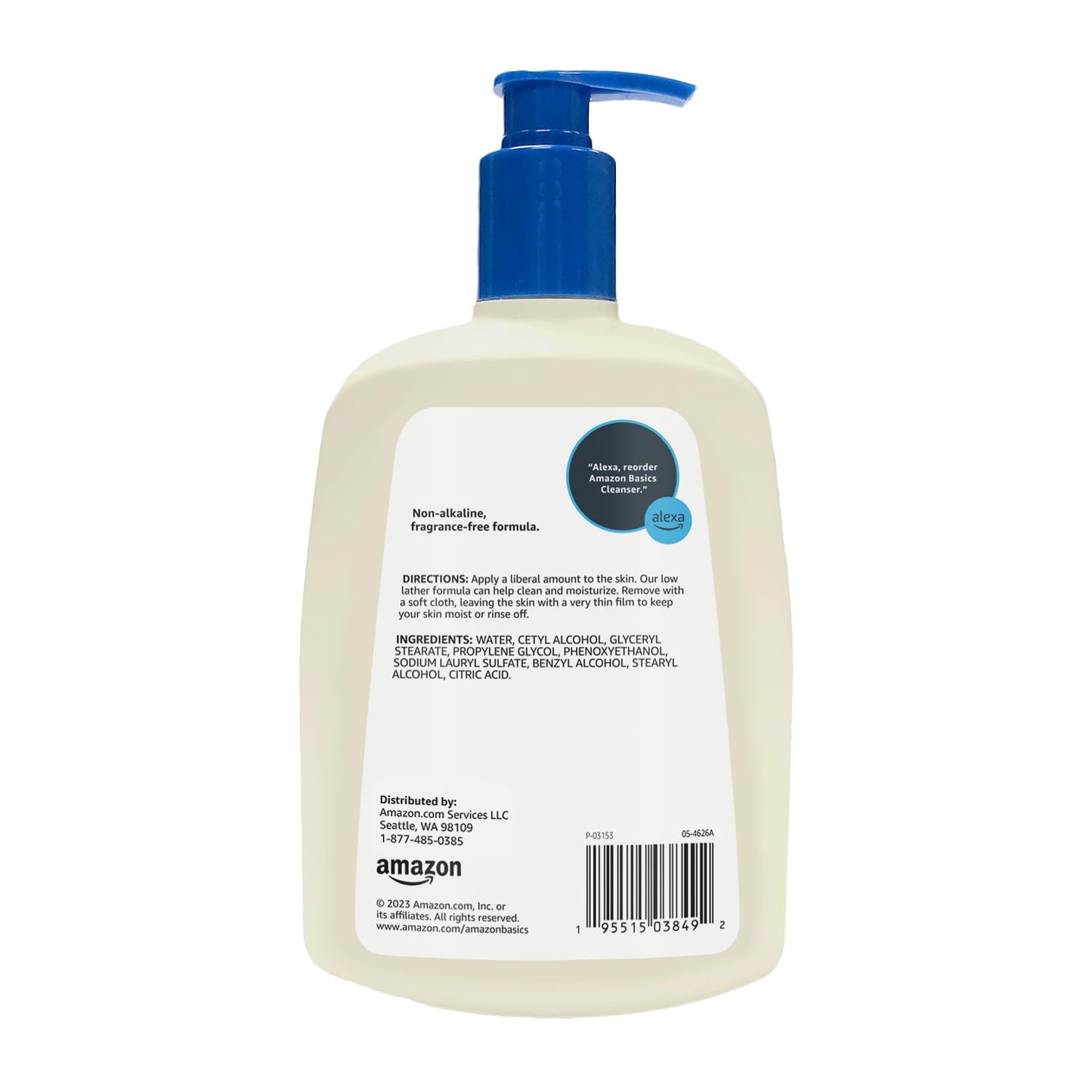 16 Fl Oz Amazon Basics Daily Facial Cleanser
