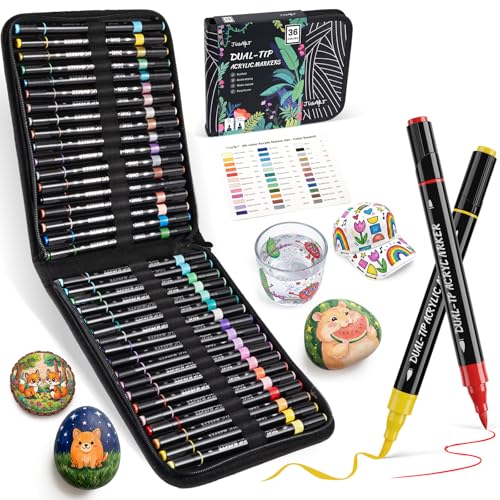 36 Count Dual Tip Acrylic Paint Marker Set