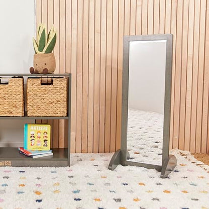 ECR4Kids Toddler Bi-Directional Mirror - Grey Wash