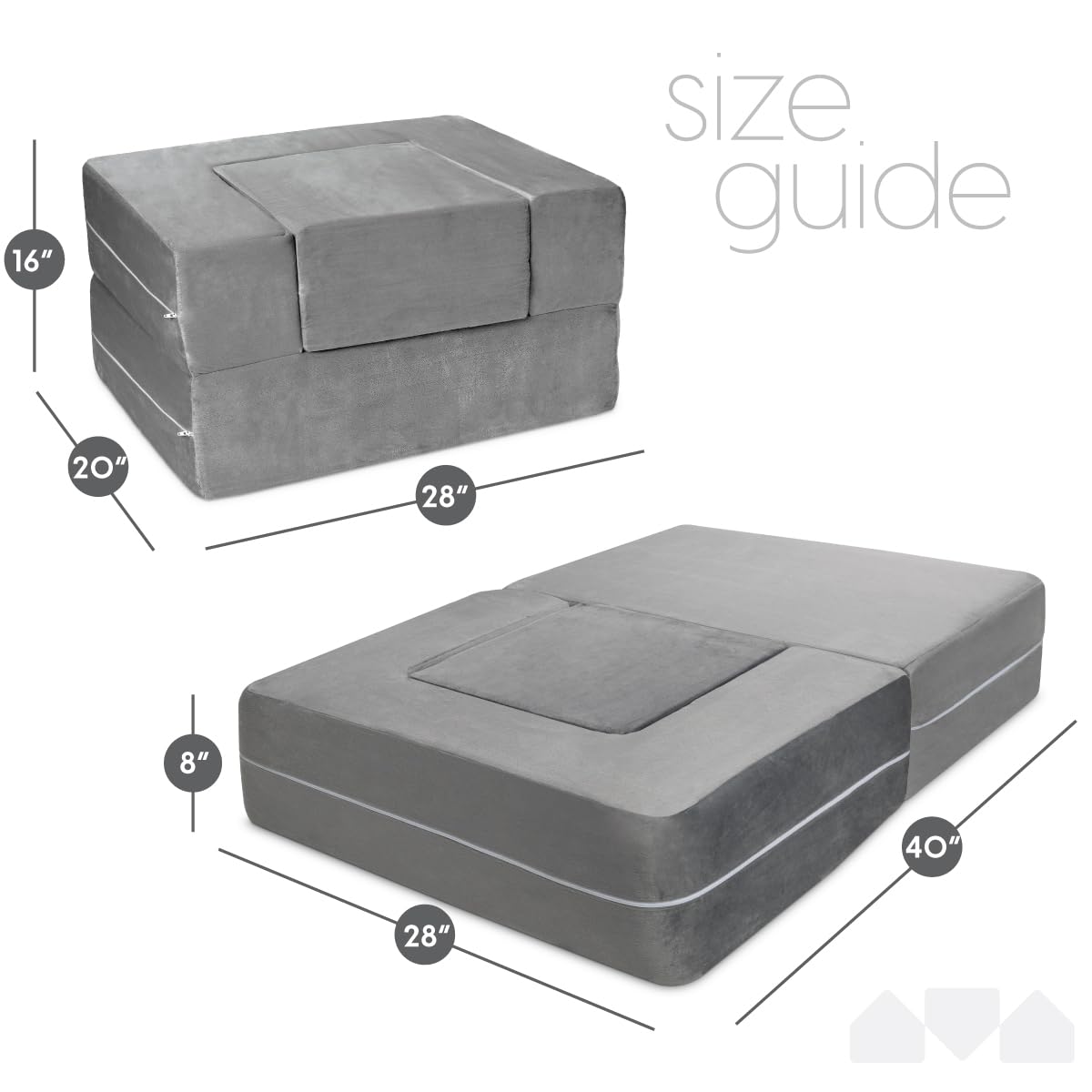 Milliard Modular Kids Sofa for Playroom or Bedroom