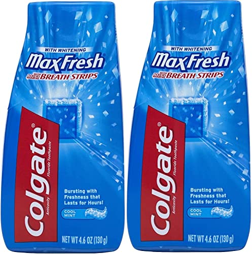 2 Pack Colgate Max Fresh Liquid Toothpaste 4.6 oz