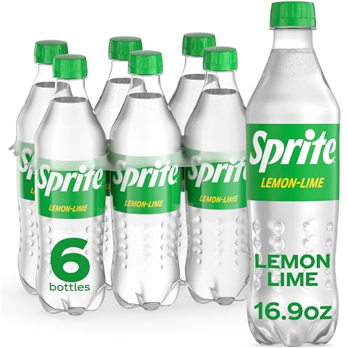 6 Pack Sprite Lemon Lime Soda 16.9 fl oz