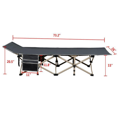 Yaheetech Portable Folding Camping Cot for Outdoors