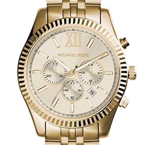 Michael Kors Gold-Tone Chronograph Men's Watch
