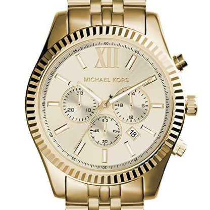 Michael Kors Gold-Tone Chronograph Men's Watch