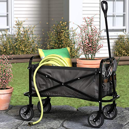 Collapsible Folding Utility Wagon by Amazon Basics