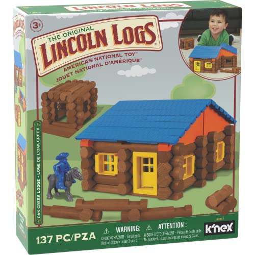 137-Piece Lincoln Logs Building Set for Kids