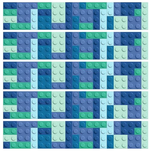 50 Pack Building Block Bulletin Board Borders