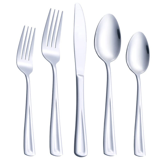 20-Piece Stainless Steel Flatware Set for 4